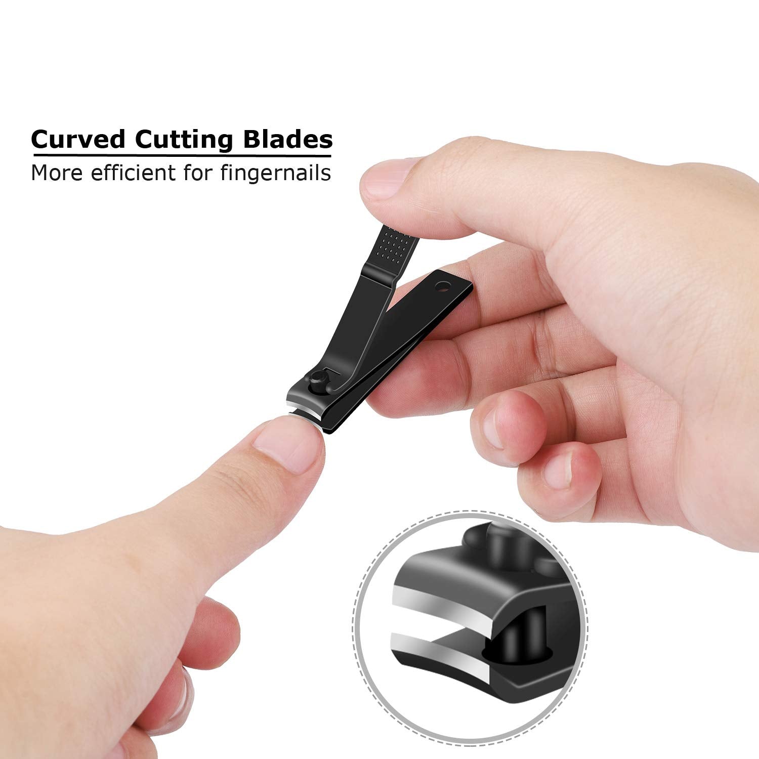 Nail Clippers Set - TOP TENG Sharpest Fingernail & Toenail Clippers with Nail File, Perfect Nail Cutter and Cuticle Trimmer for Men & Women