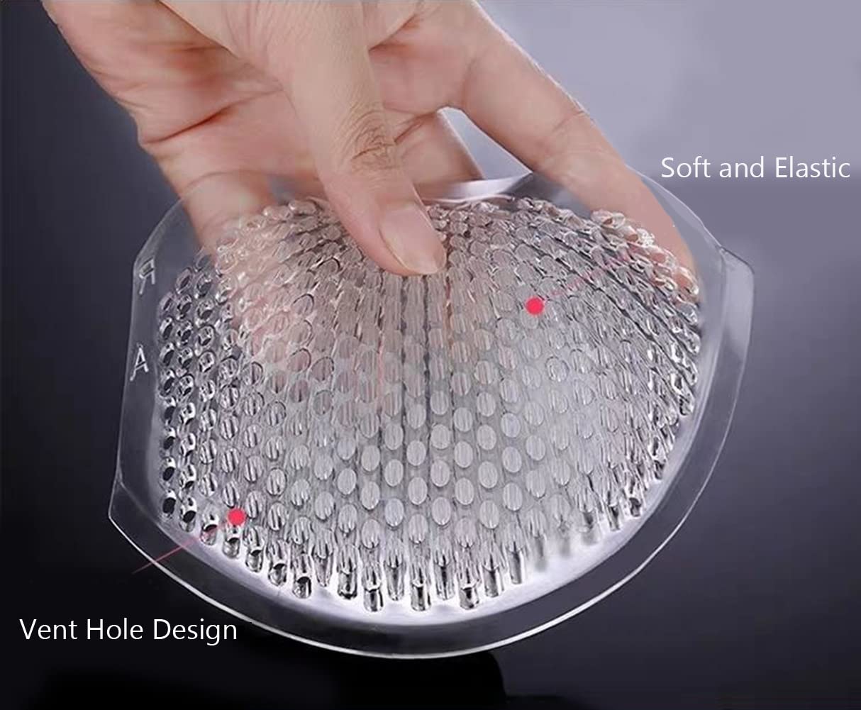 Uniquely Thickening Breathable Silicone Breast Enhancers Perforated Bra Insert Pad Swimwear Push up Booster Pads
