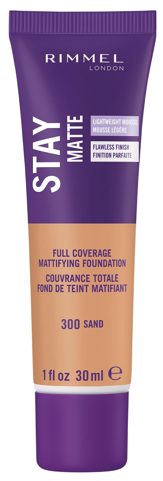 Rimmel Stay Matte Liquid Mousse Foundation - 300 Sand