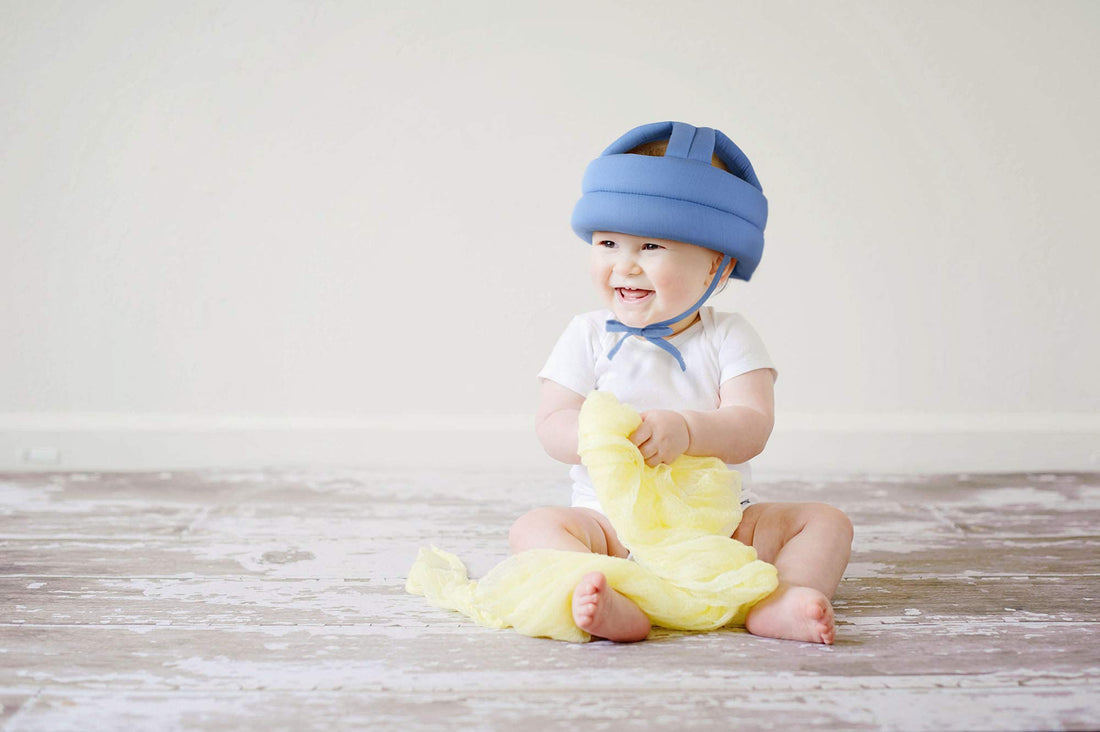 Simplicity Baby Safety Helmet Toddler No Bumps Head Protection Cap Blue