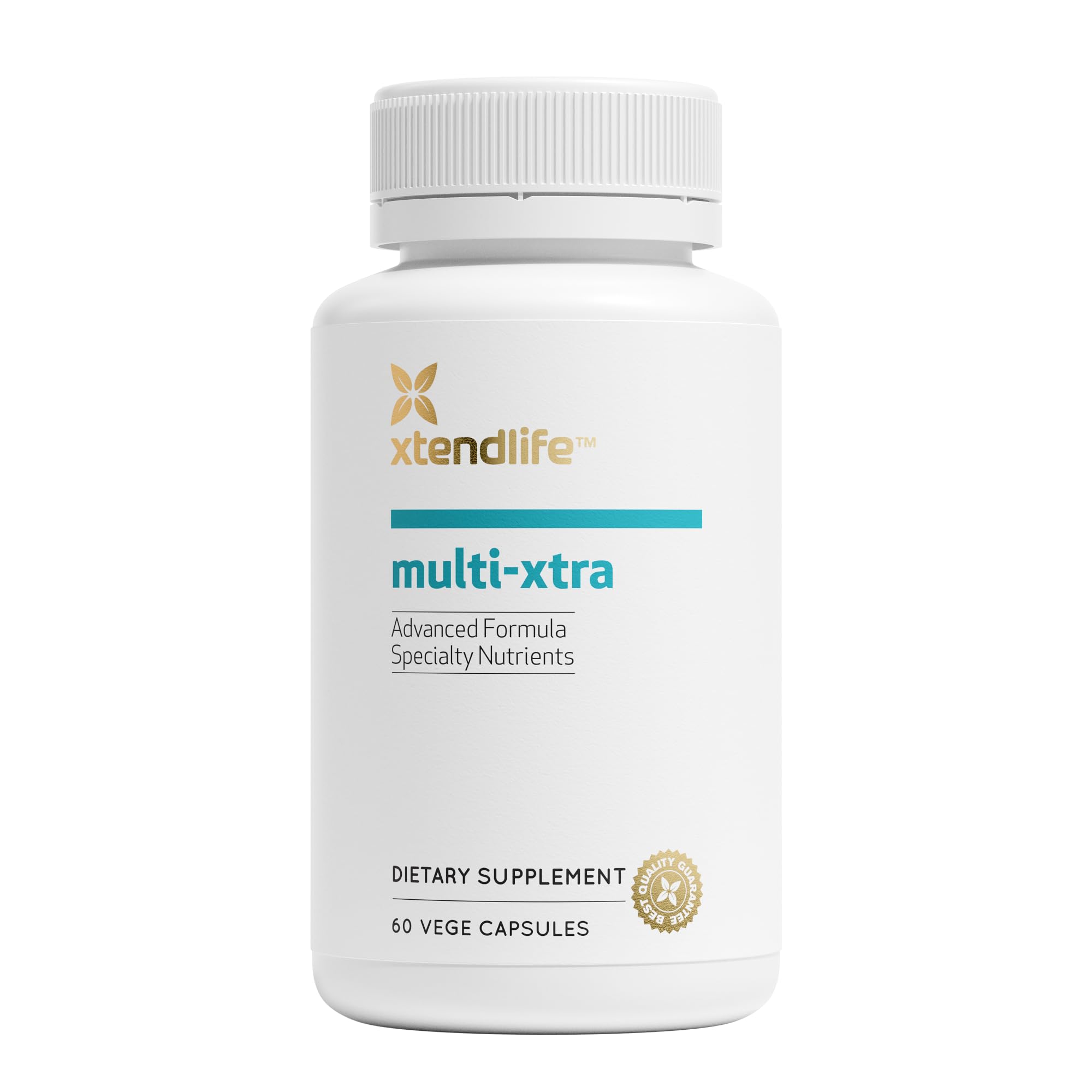 Xtendlife Multi-Xtra Advanced Multivitamin & Mineral Supplement with Over 40 Bioavailable Ingredients - Vitamins, Minerals & Herbs for Immune, Heart, Energy - for Men, Women, Children - 30 Day Supply
