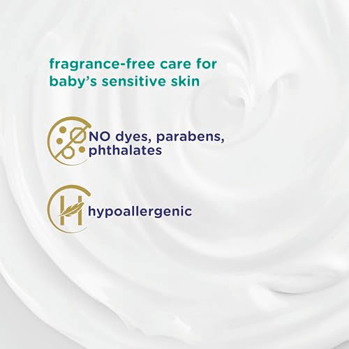 Baby Dove Face and Body Lotion for Sensitive Skin Moisture Fragrance-Free Baby Lotion 20 oz