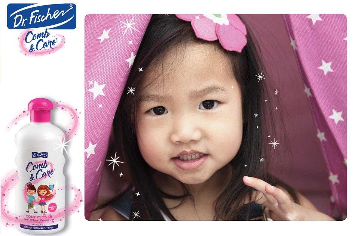 Dr. Fischer Tear Free Conditioner for Kids and Babies. Tangle-free Formula.