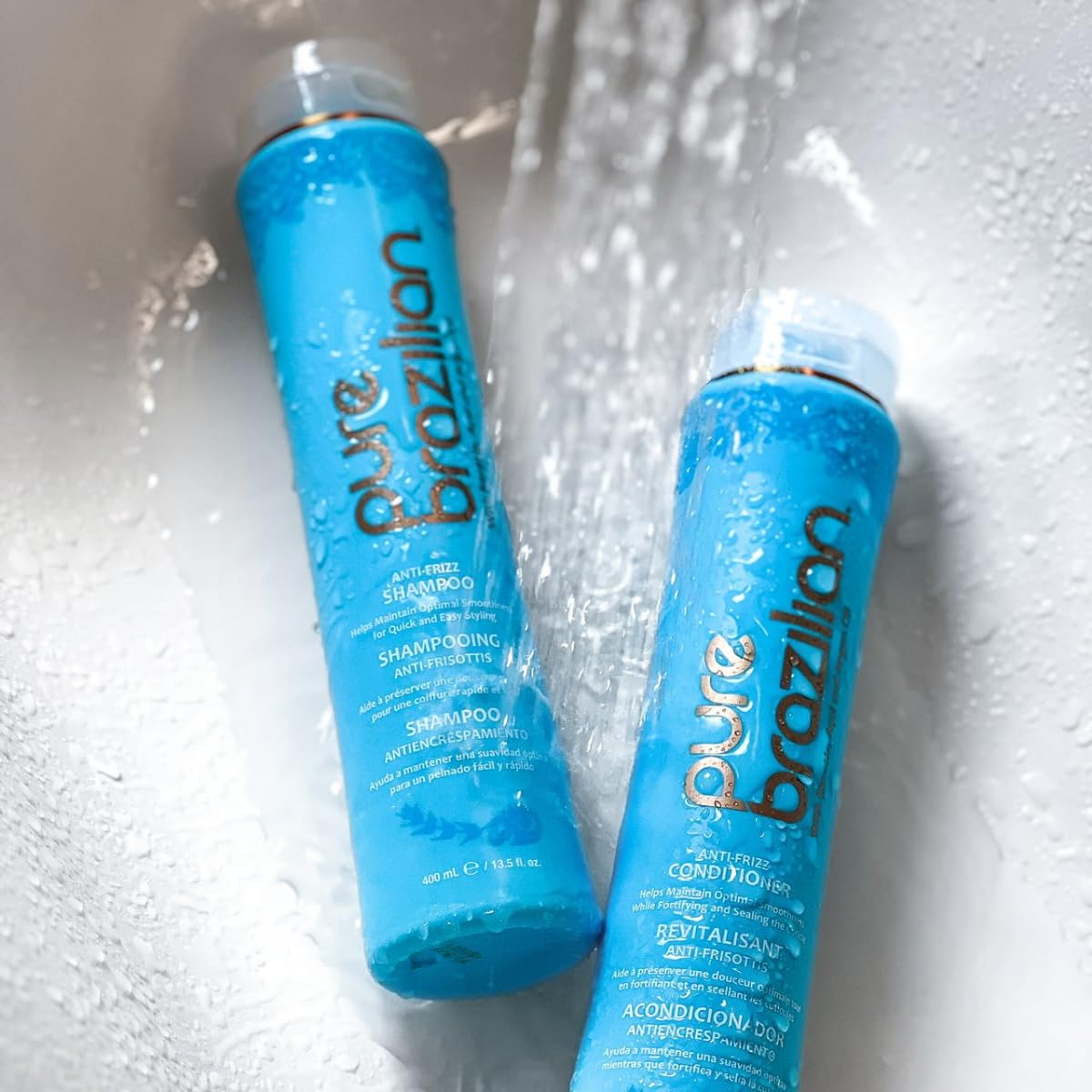 Pure Brazilian Anti-Frizz Conditioner 1l/33.8oz with Pump!!! by Pure Brazilian