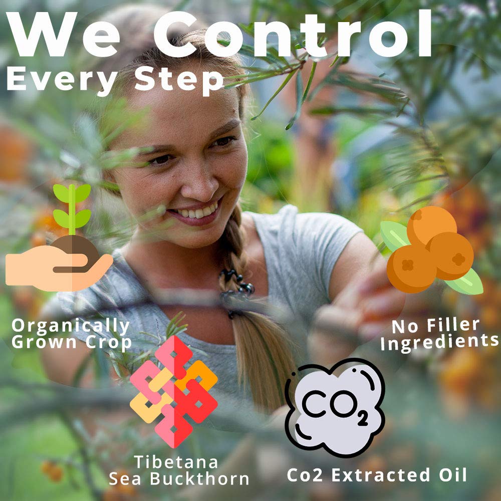 Seabuckwonders Sea Buckthorn Body Lotion, 6 Ounce