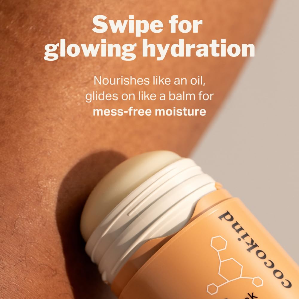 Cocokind Ceramide Body Oil Stick, Mess-Free Moisturizer, All Skin Types including Sensitive Skin, Fragrance Free, Cruelty Free, Vegan, 1.7 oz