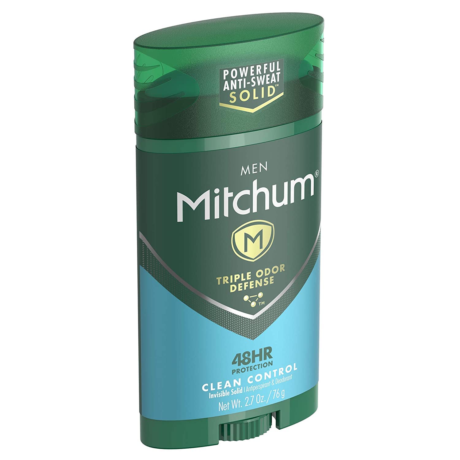 Mitchum Men Advanced Control, Clean Control Invisible Solid 2.7 oz (Pack of 4)
