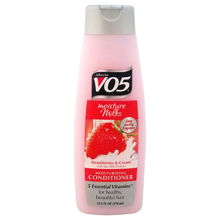 Moisture Milks Conditioner Cream, 12.5 Oz, Strawberries by Vo5