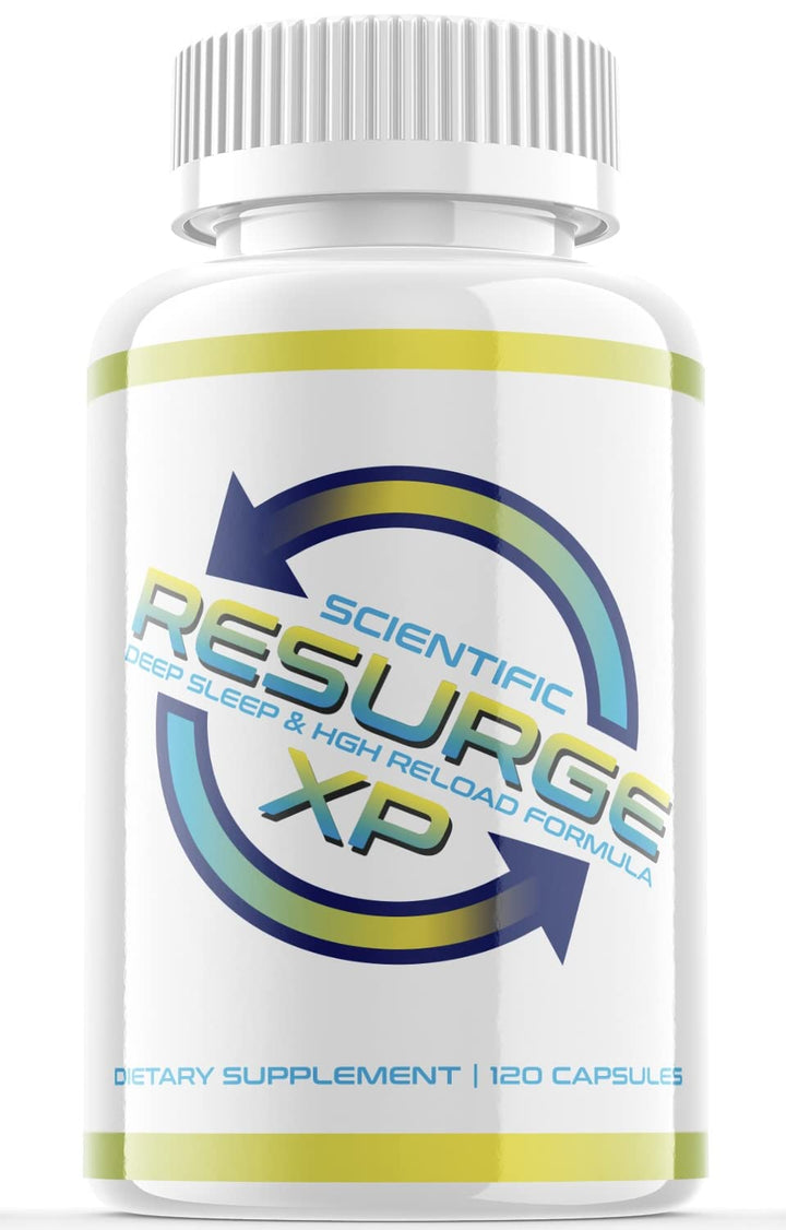 Alpha Pure Scientific Resurge Advanced Deep Sleep #1 Sleeping Melatonin Aid Formula 120 Capsules Xp Non Habit Forming Natural