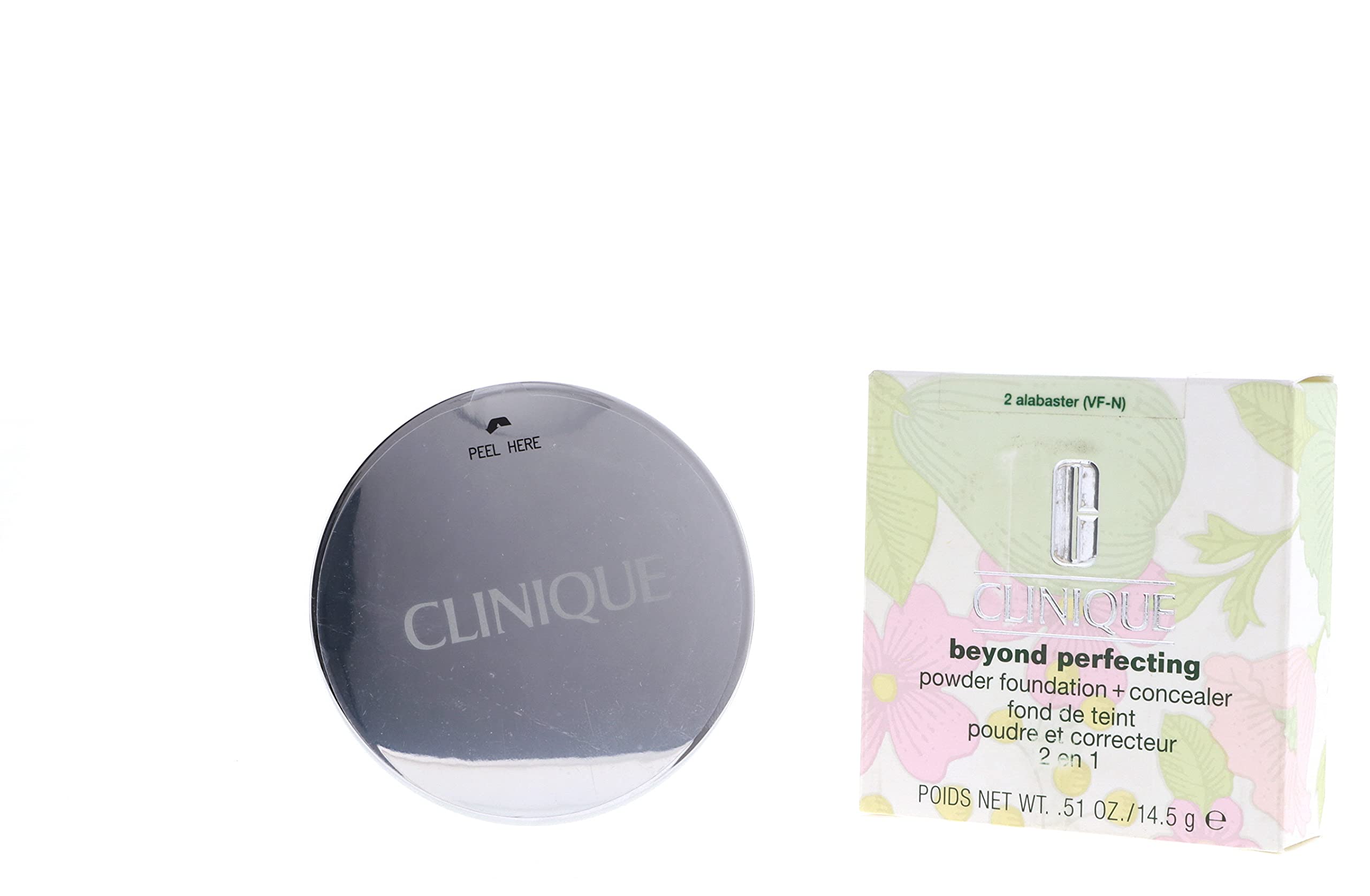 Beyond Perfecting Powder Foundation and Concealer by Clinique 02 Alabaster