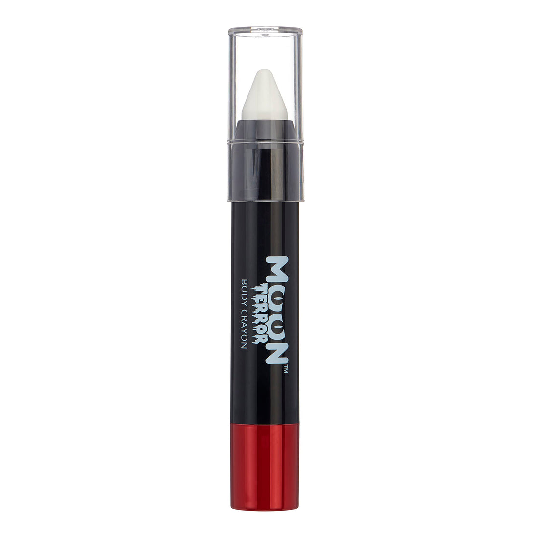 Moon Terror - Halloween Face Paint Stick/Body Crayon Makeup for Face & Body - 0.12oz - Create Spooky Designs Like a pro! Wicked White