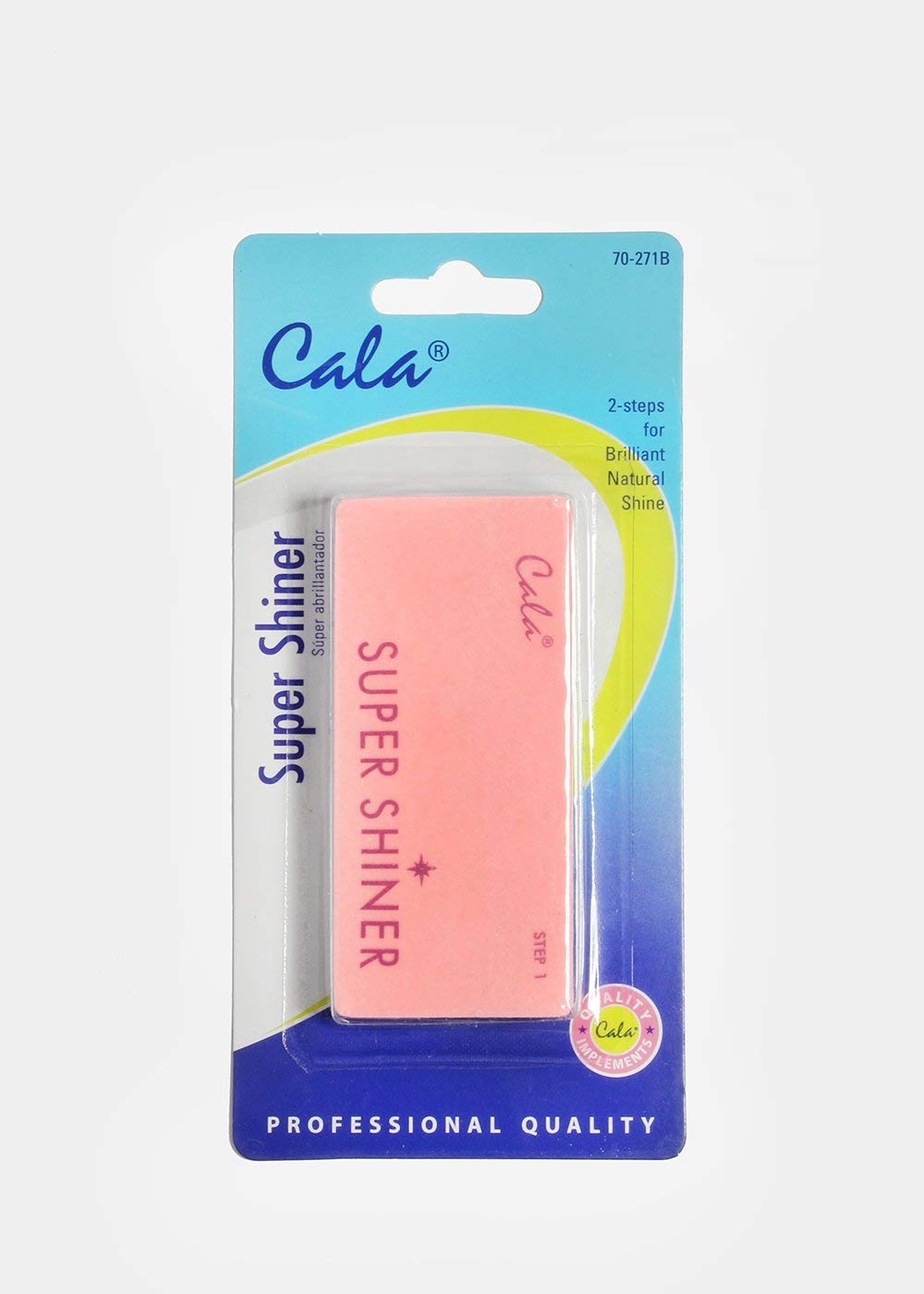 Cala Product 4 Step Nail Buffer Nail Buff: Smooth Buff File Shine 70-268B by Cala Product