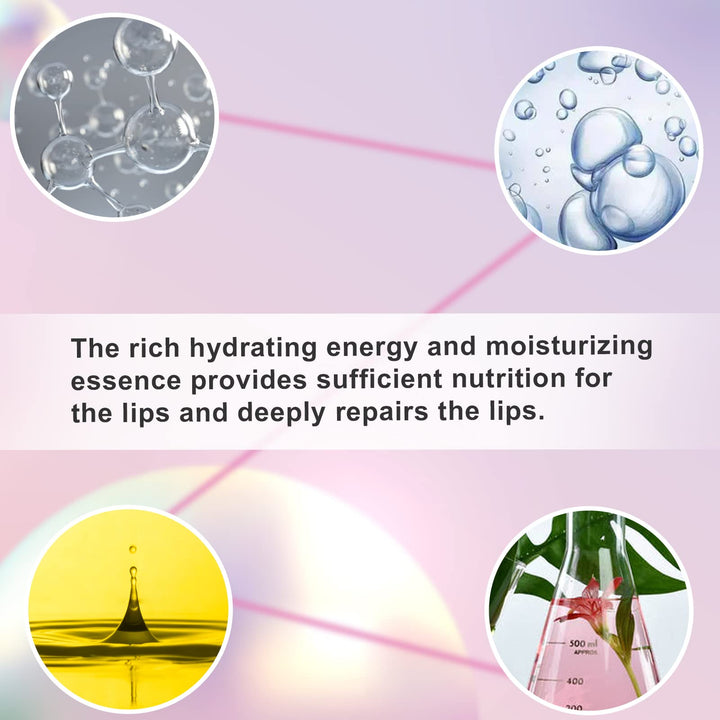 Permotary 30 Pieces Pink Gel Collagen Lip Mask Crystal Lip Pads For Moisturizing, Anti-Wrinkle, Anti-Aging, Firms & Hydrates Lips, Pink