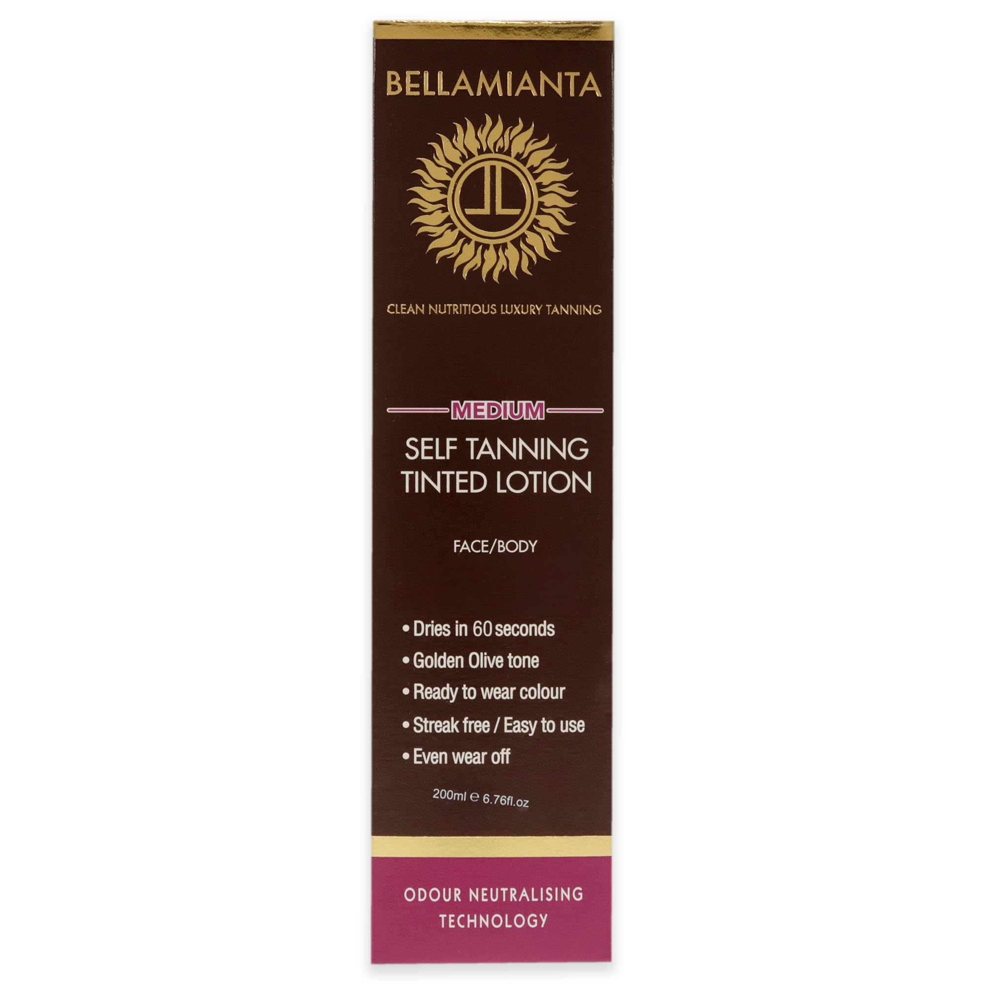 Bellamianta Self Tanning Tinted Lotion 200ml
