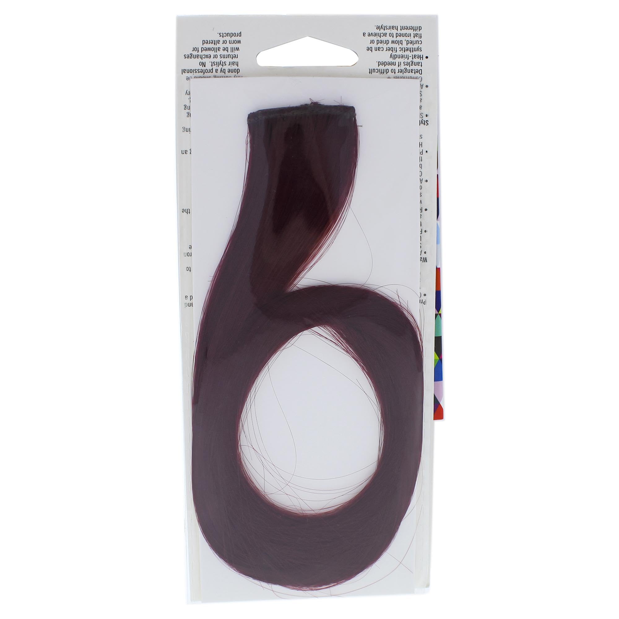 HairDo Berry Kiss: Pop Color Strip Extension - Berry Kiss