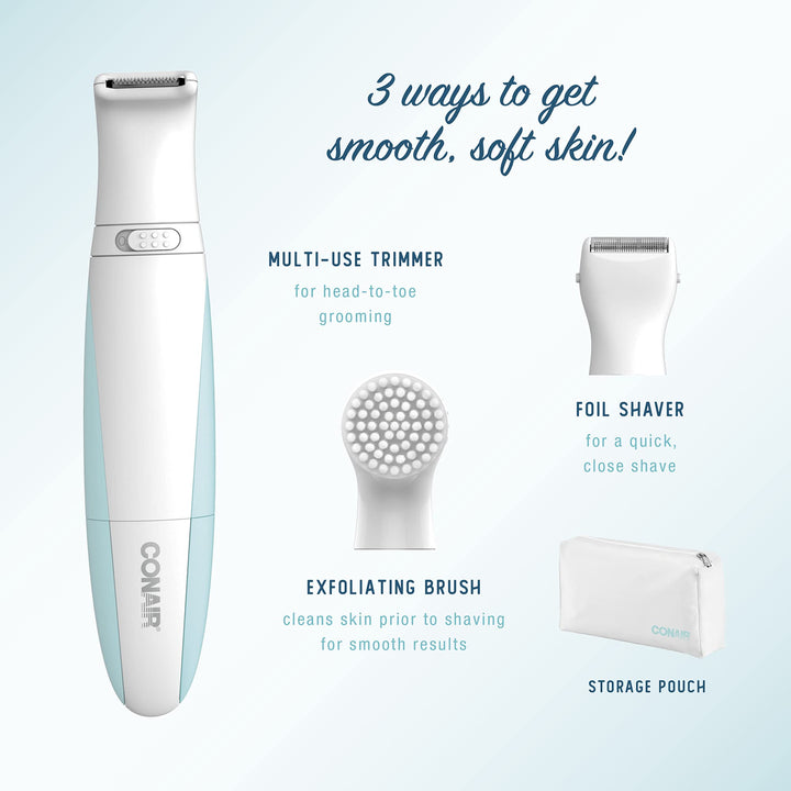 Conair LPG1 Satiny Smooth All-in-One Personal Groomer