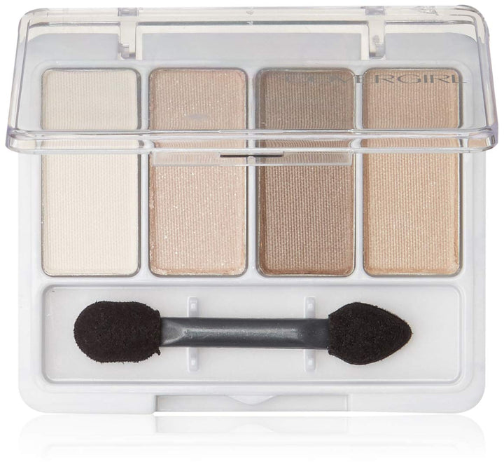 Cg Eyeshdw 280 Quad Ntrl Size 0.19o Cover Girl Crded Eye Shadow Quads 280 Natural Nudes