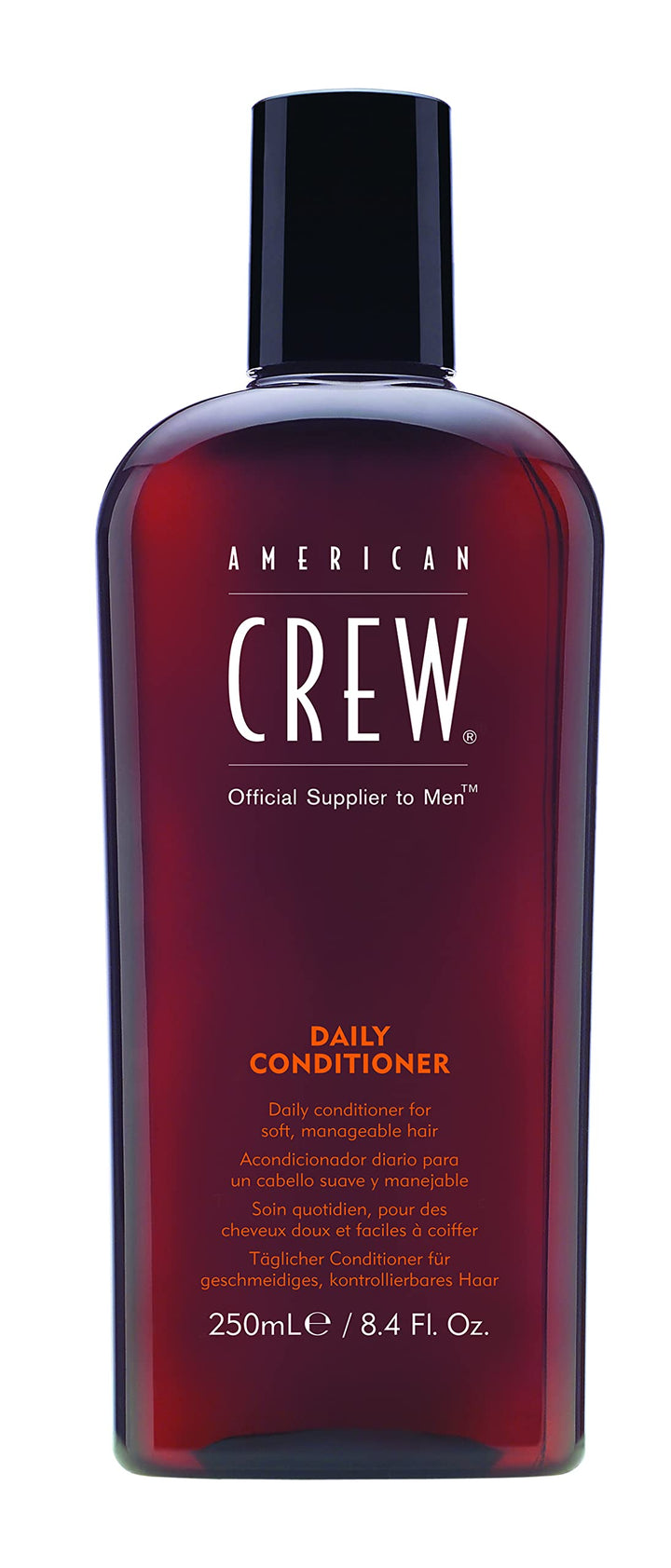 American Crew Men's Conditioner, Daily Conditioner for Soft, Manageable Hair, Naturally Derived, Vegan Formula, Citrus Mint,8.4 Oz