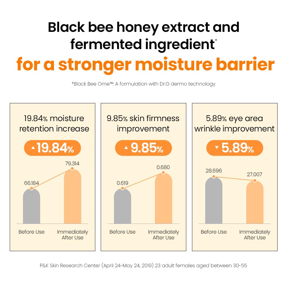 Dr. G - Royal Black Snail Cream - 50 ML - Snail Mucin Moisturizer, Korean Skincare, K Beauty for Dry Skin, Royal Jelly Protein Improves Skin Barrier, Niacinamide for Blemish Care; Skin Elasticity Care