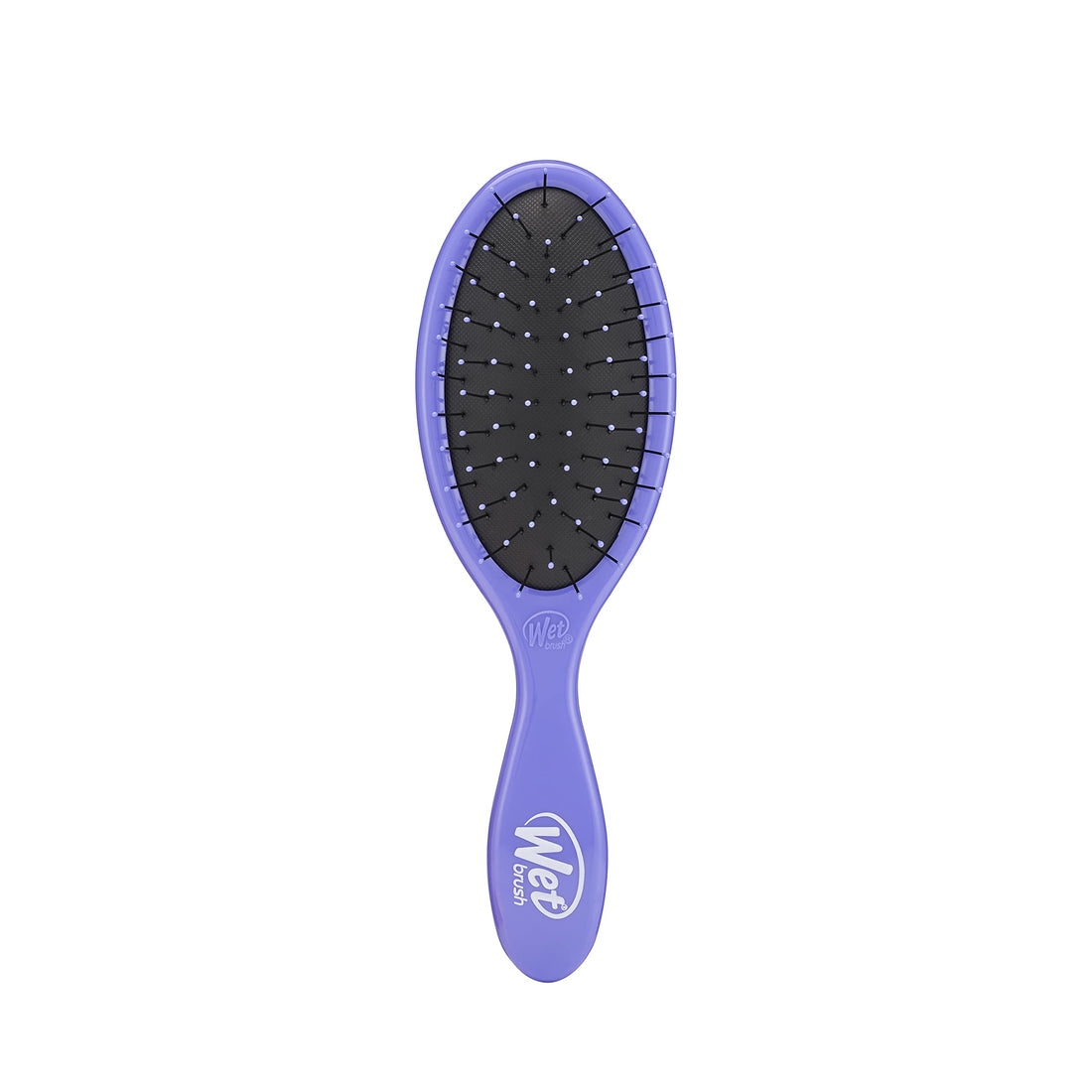 Wet Brush Thin Detangler Brush - Purple, Custom Care - All Hair Types - Ultra-Soft IntelliFlex Bristles Glide Through Tangles with Ease - Pain-Free Comb for Men, Women, Boys and Girls