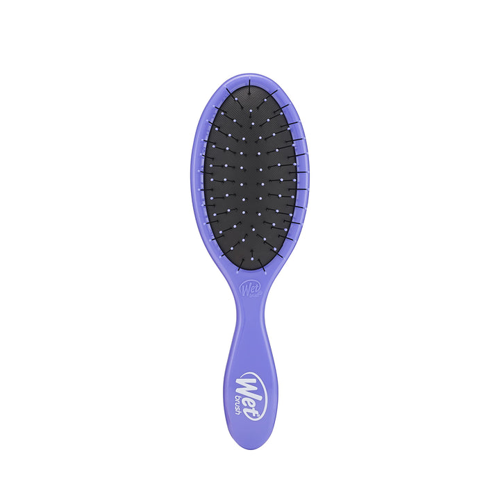 Wet Brush Thin Detangler Brush - Purple, Custom Care - All Hair Types - Ultra-Soft IntelliFlex Bristles Glide Through Tangles with Ease - Pain-Free Comb for Men, Women, Boys and Girls
