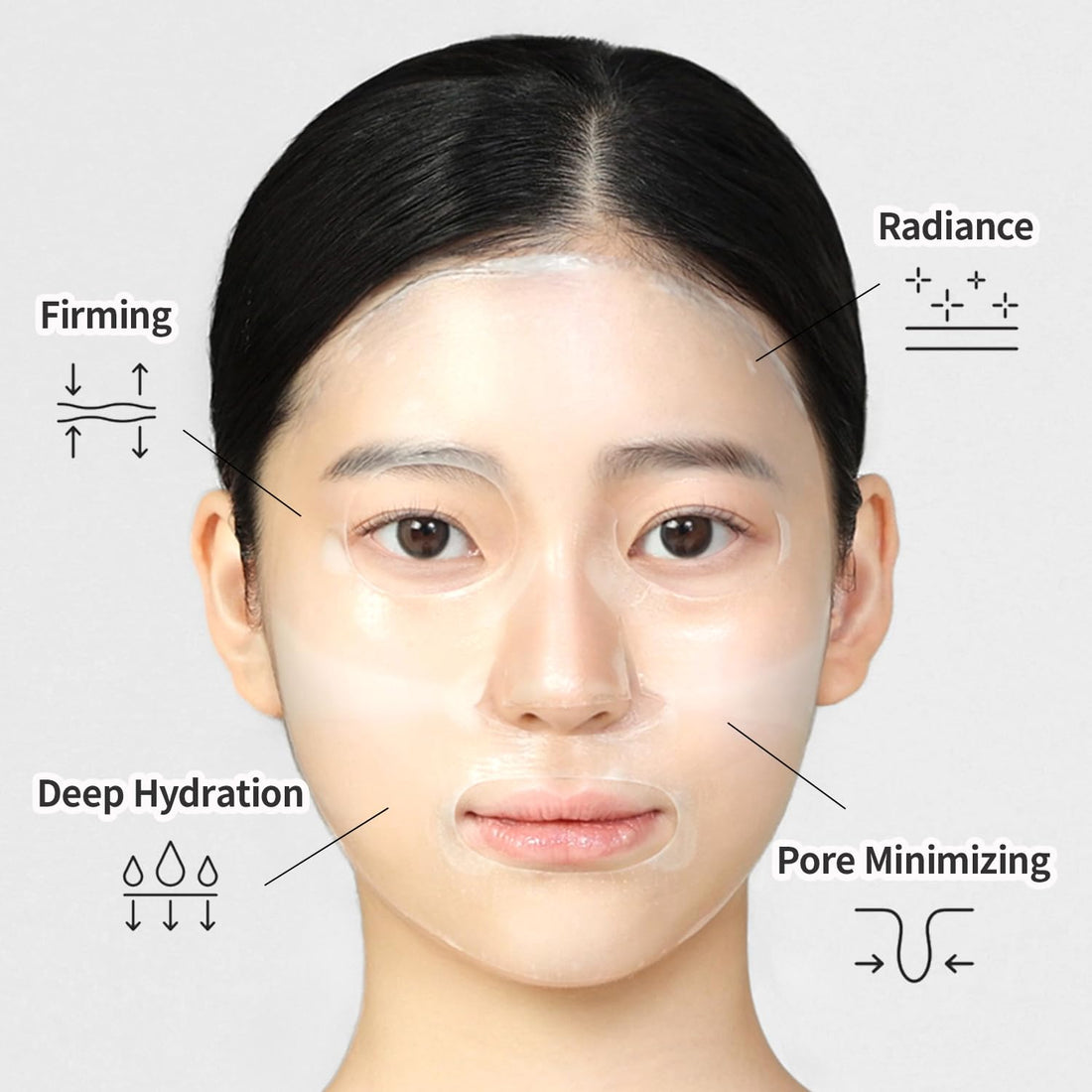 WELLDERMA Sapphire Premium Collagen Impact Fitting Mask (4ea) Improves Elasticity