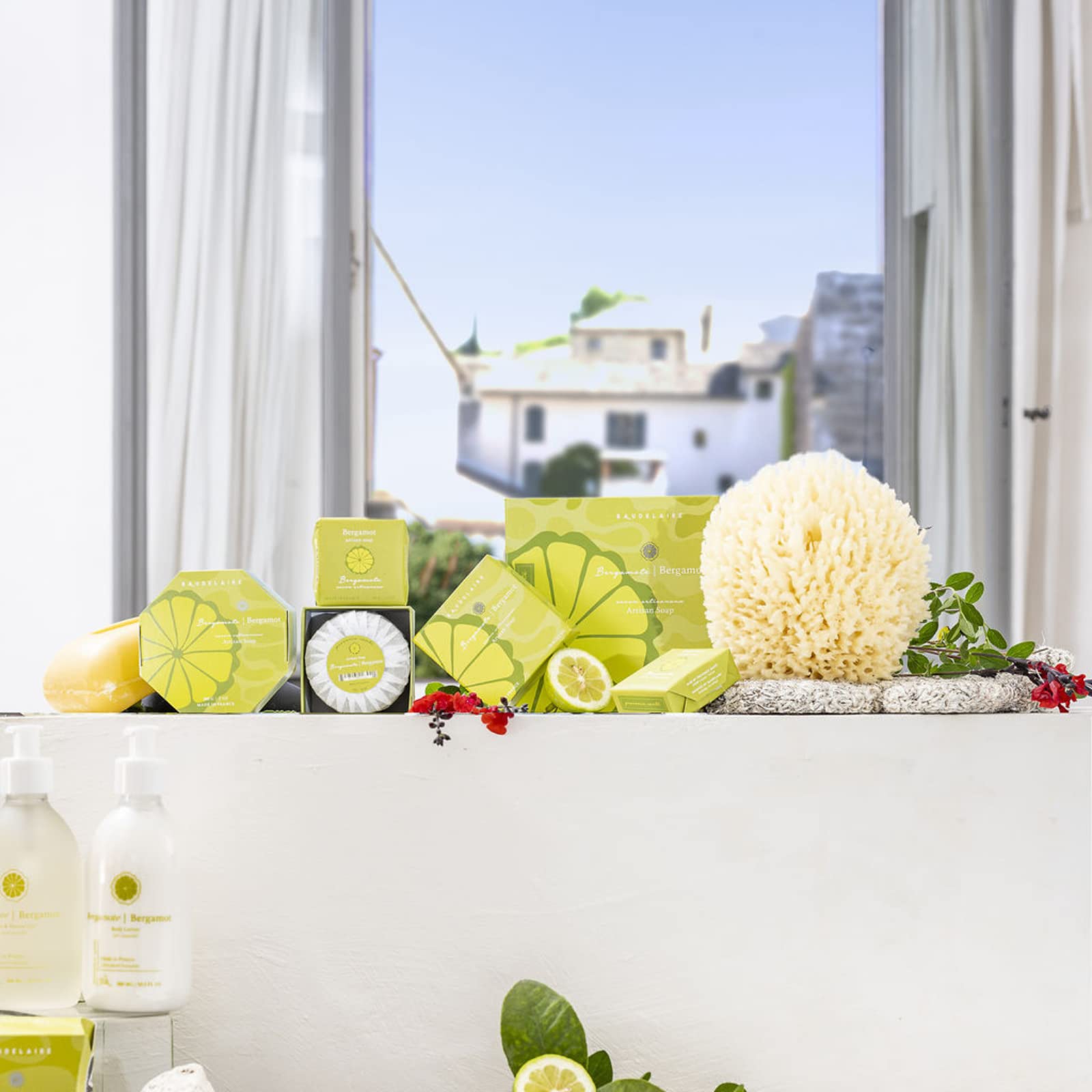 PROVENCE SANTE PS Eau de Toilette Bergamot, 1 Glass Bottle in a cardborad tube