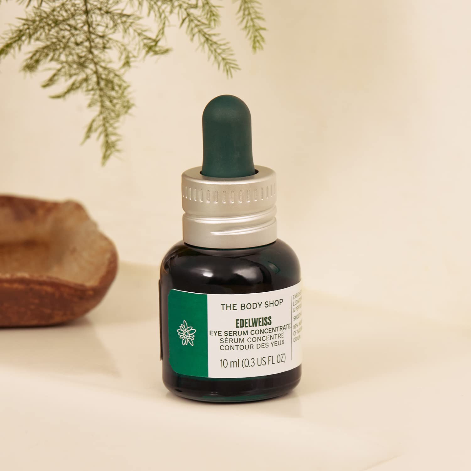 The Body Shop Edelweiss Eye Concentrate – Smooths Under Eye Area – Vegan – 10ml