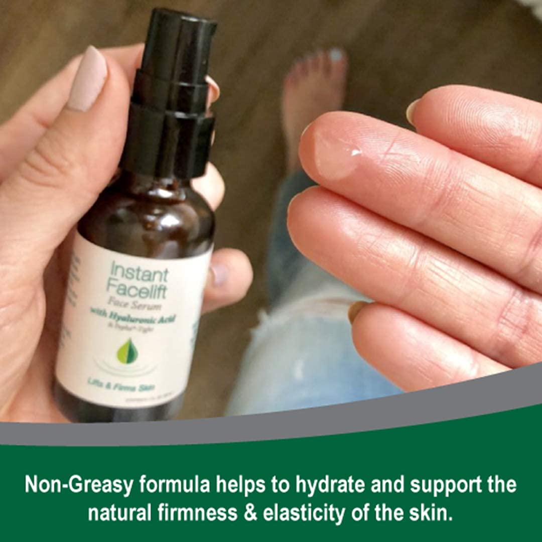 Hyalogic - Episilk Instant Facelift Face Serum with Hyaluronic Acid & Pepha-Tight - 1 oz