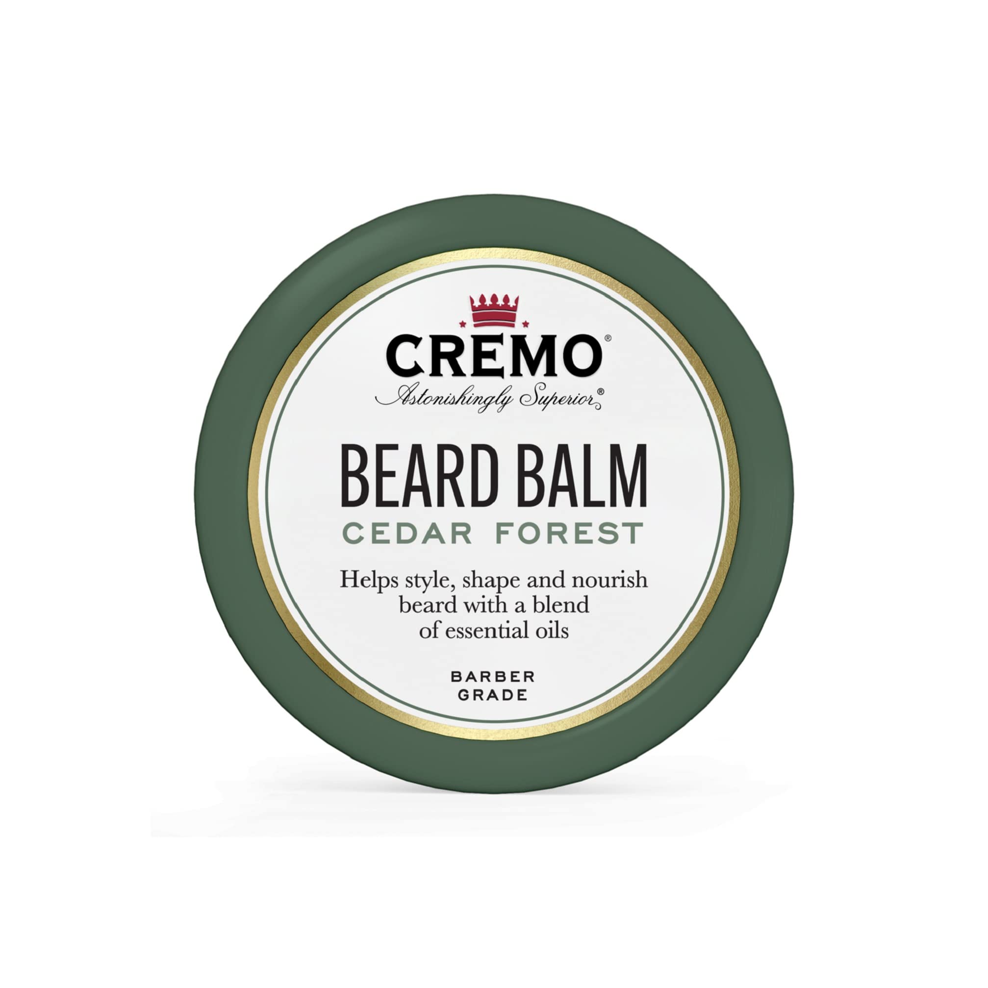 Cremo Styling Beard Balm, Forest Blend -- Nourishes, Shapes And Moisturizes All Lengths Of Facial Hair, 2 Ounces