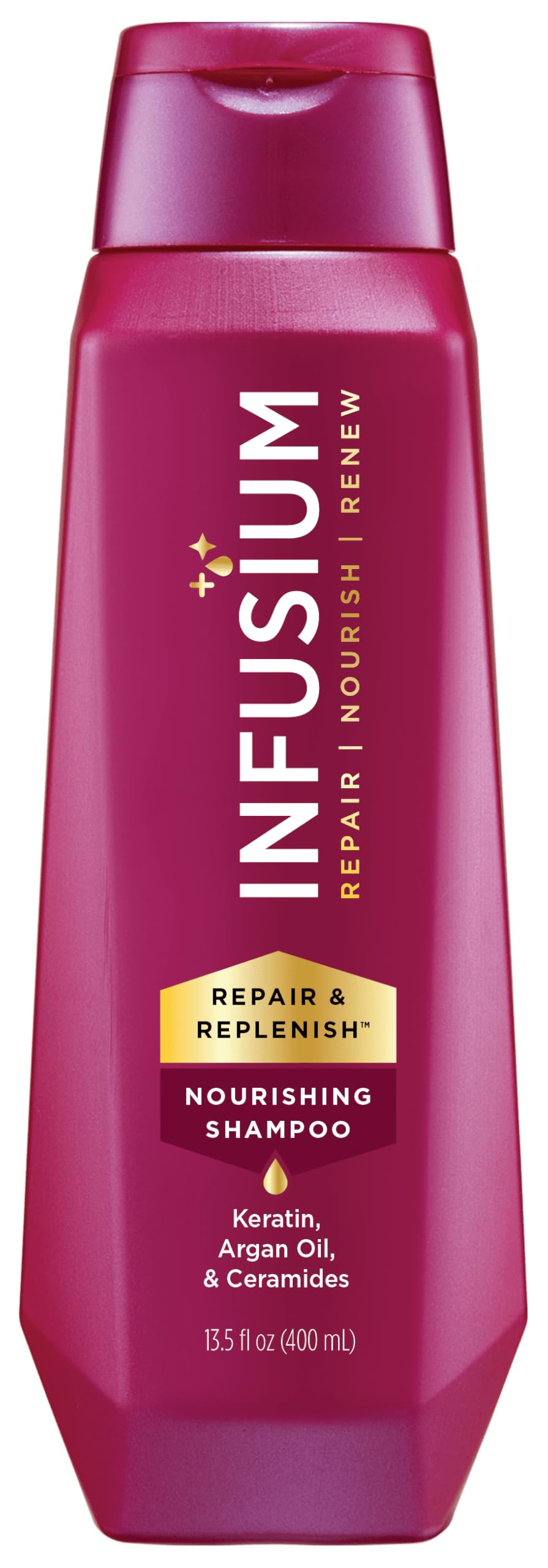 Infusium Moisturize & Replenish Shampoo, 13.5 Ounce