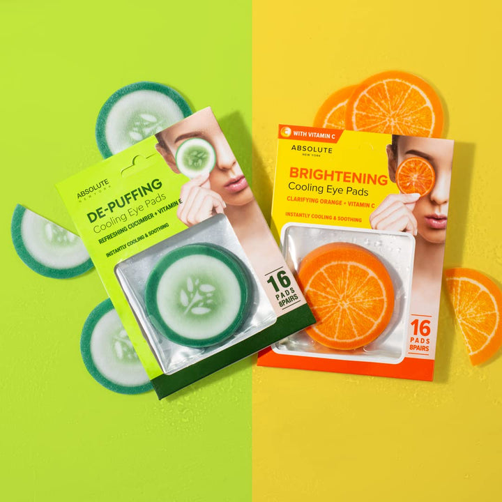 Absolute Cooling EYE PAD Cucumber Cooling & Anti-Wrinkle 16 Pads by Absolute by Nicka