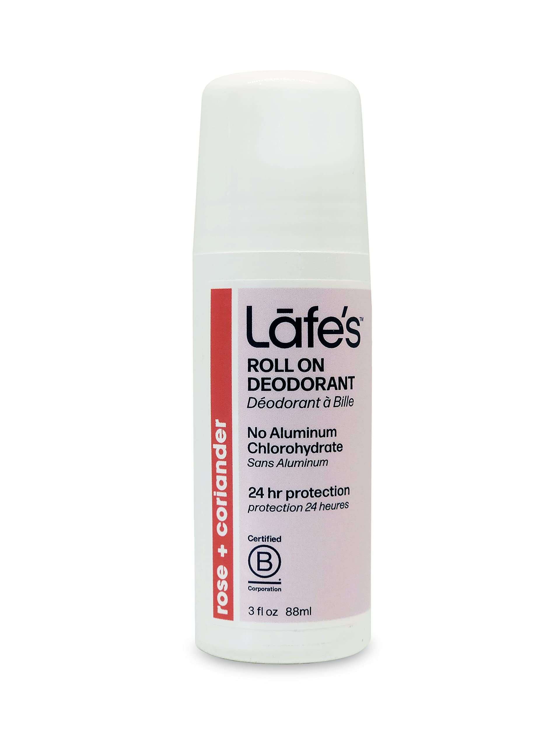 Lafe's Roll-On Deodorant, Iris & Rose, 2.5 Ounce