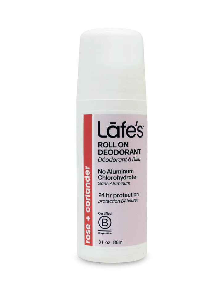 Lafe's Roll-On Deodorant, Iris & Rose, 2.5 Ounce