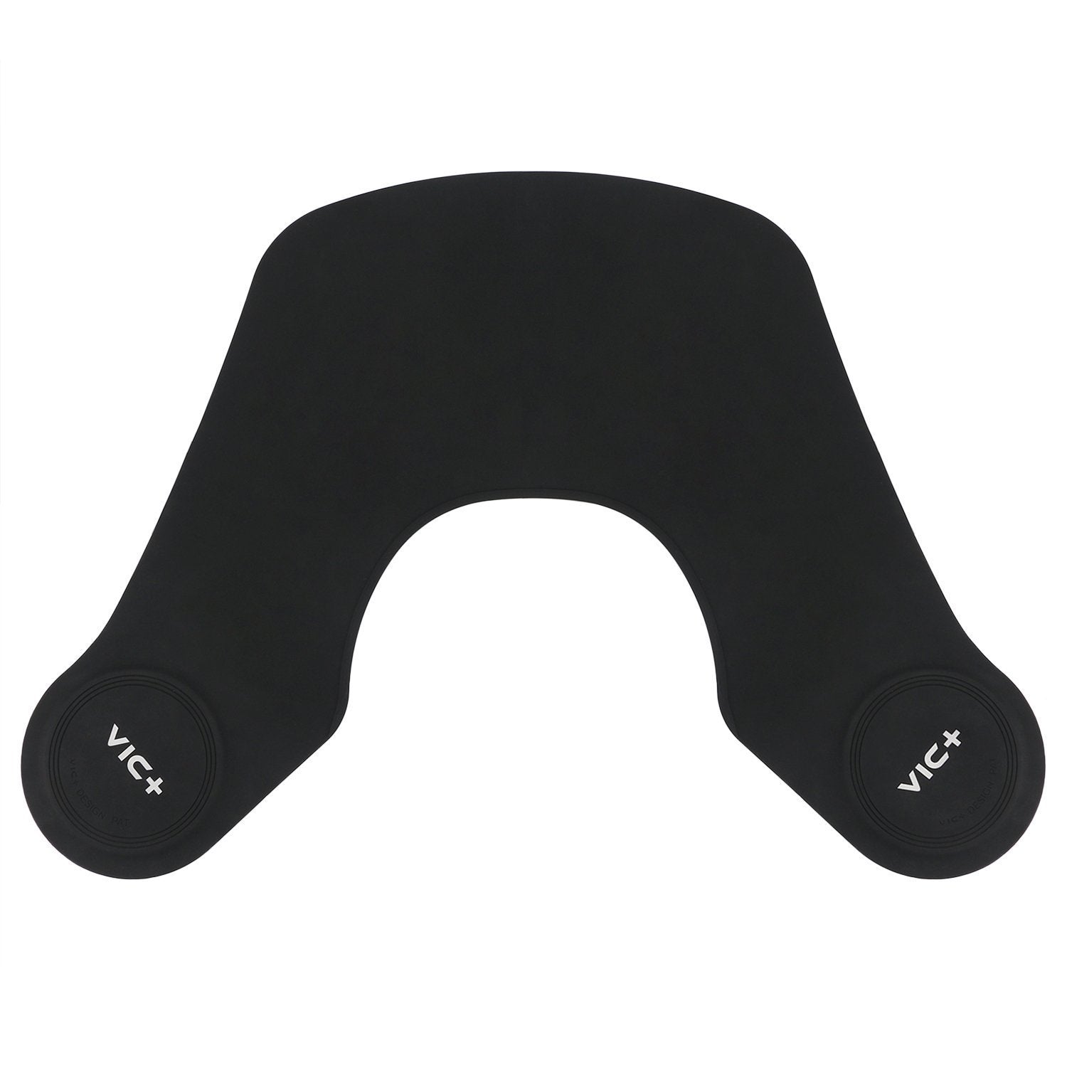 Segbeauty Hair Salon Stylist Cutting Collar, Black Rubber Neck Wrap Neck Guard for Haircut Hair Dye, Professional Hairdressing Hair Cutting Pad Guide