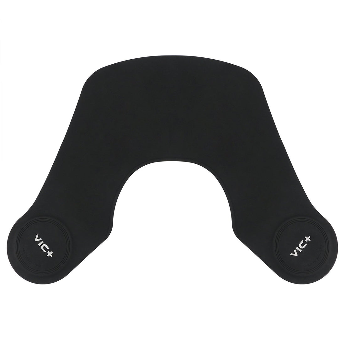 Segbeauty Hair Salon Stylist Cutting Collar, Black Rubber Neck Wrap Neck Guard for Haircut Hair Dye, Professional Hairdressing Hair Cutting Pad Guide