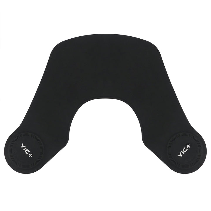 Segbeauty Hair Salon Stylist Cutting Collar, Black Rubber Neck Wrap Neck Guard for Haircut Hair Dye, Professional Hairdressing Hair Cutting Pad Guide