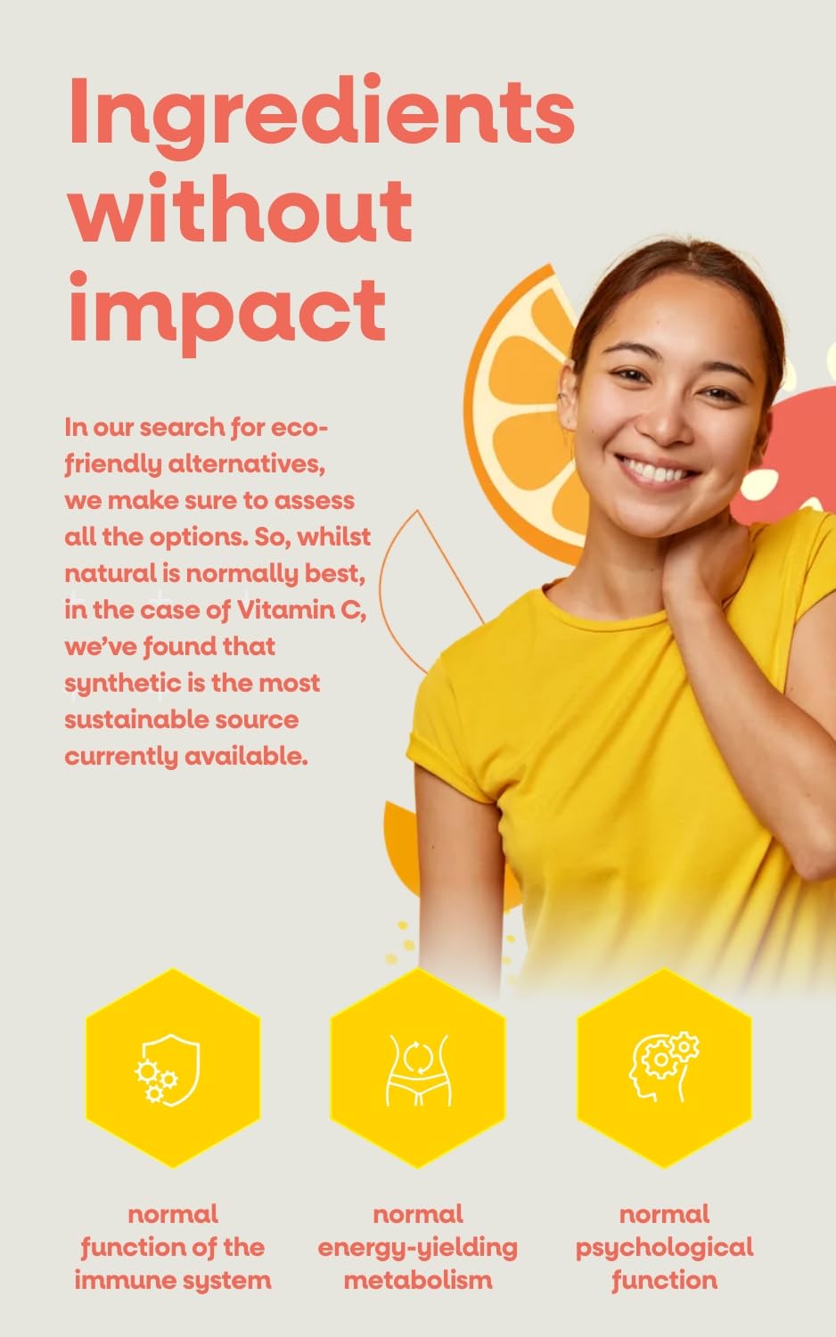 VEGETOLOGY Vegan Vitamin C Supplements — VIT C + Citrus Bioflavonoids — Vitamins and Health Supplements — Daily Supplements (60 Capsules) — Vitamin C 500mg Capsules — Antioxidants Supplement