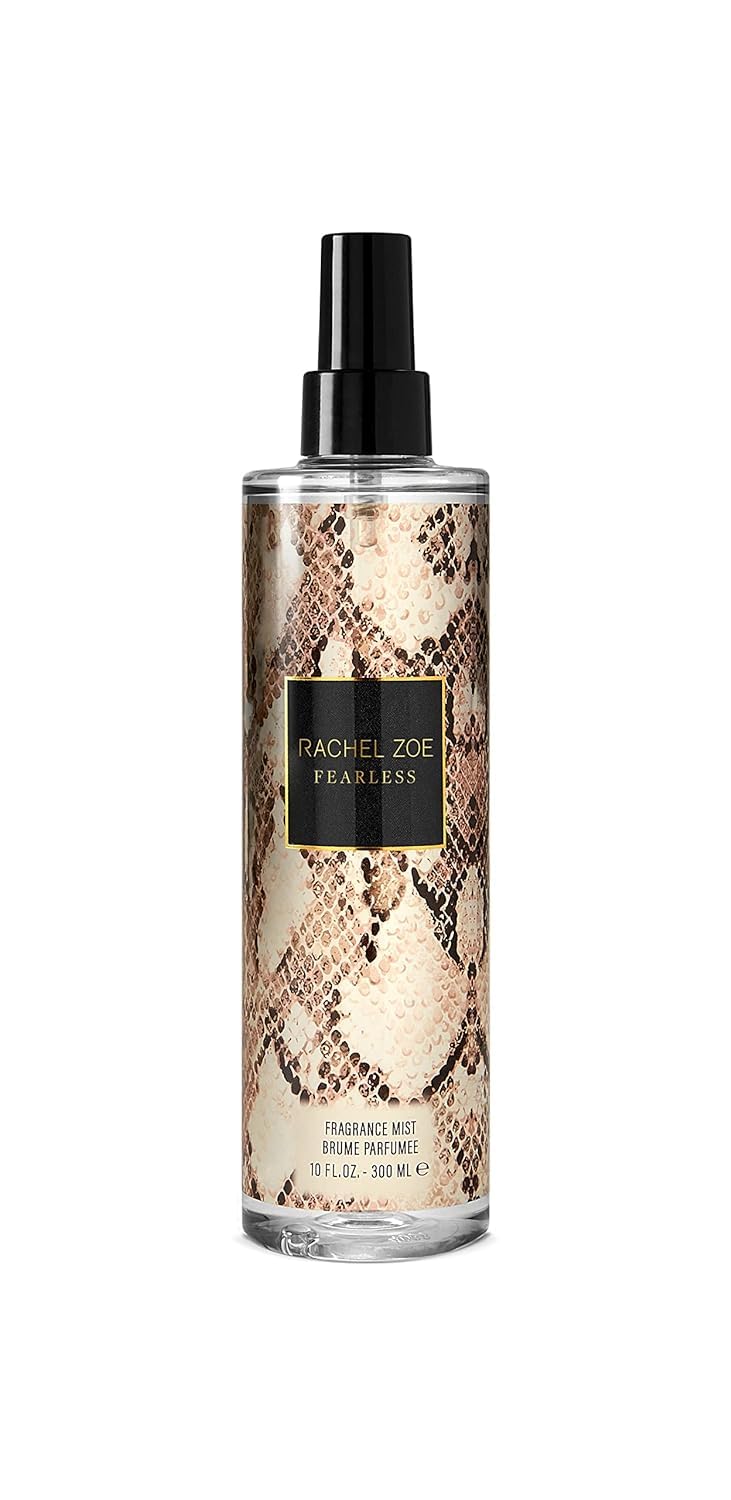 Rachel Zoe Fearless Body Mist for Women - Long-Lasting Luxury Body Mist with Woody Scents with Notes of Coconut, Amber & Tuberose - Gift for Women - 300 ml