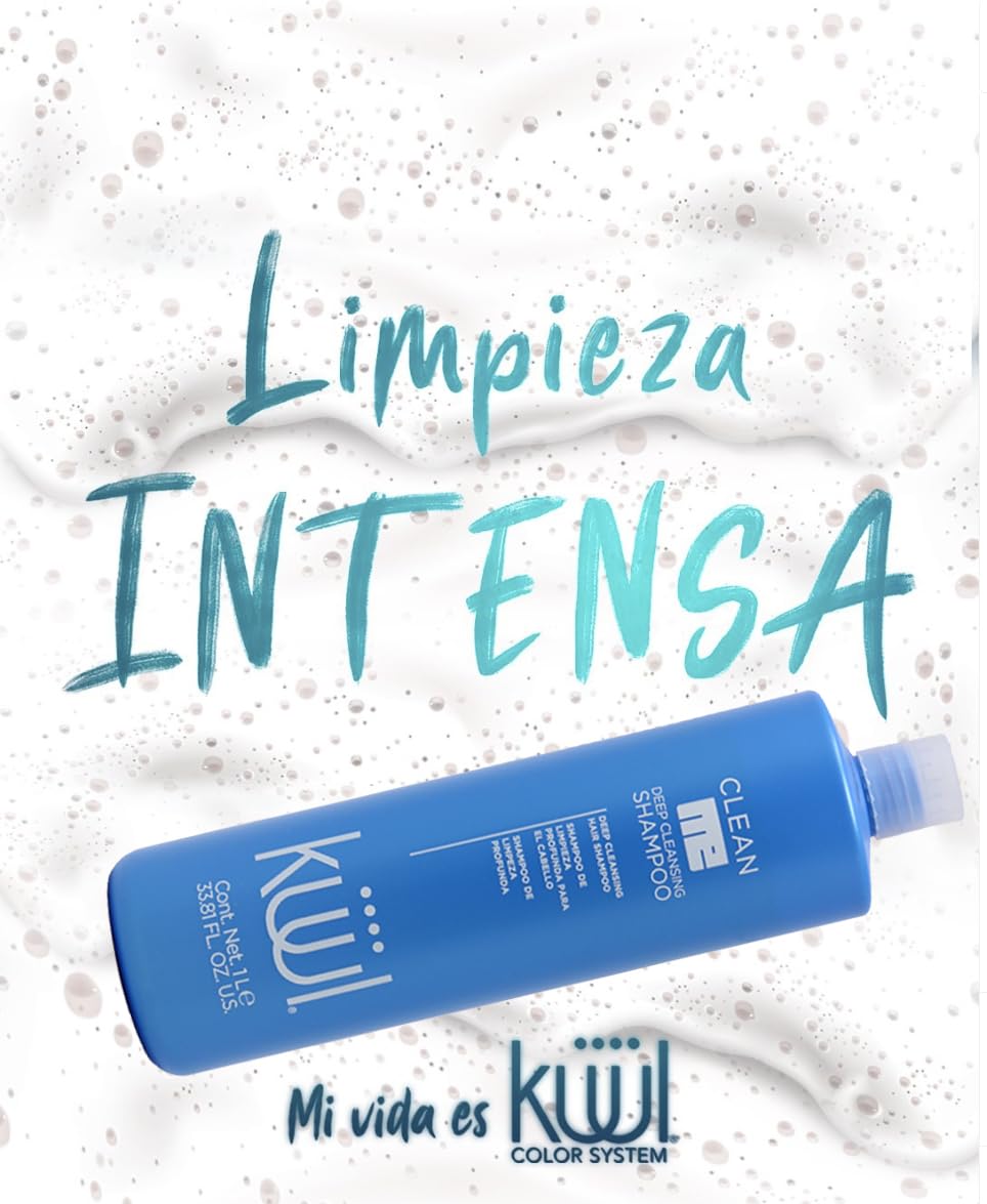 Kuul Shampoo - Deep Cleansing, 33.8 oz (1 L)