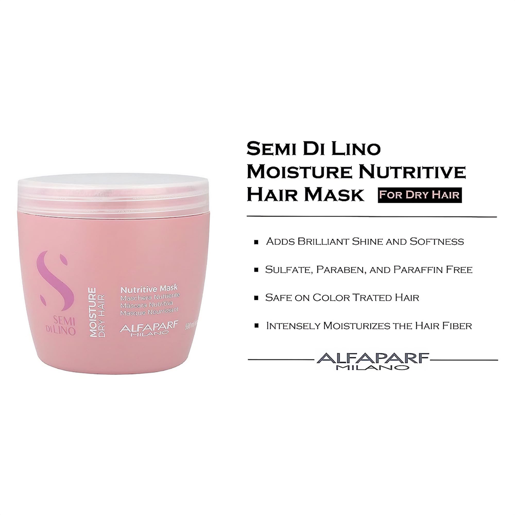Alfaparf Semi Di Lino Moisture Nutritive Low Mask 500 Ml