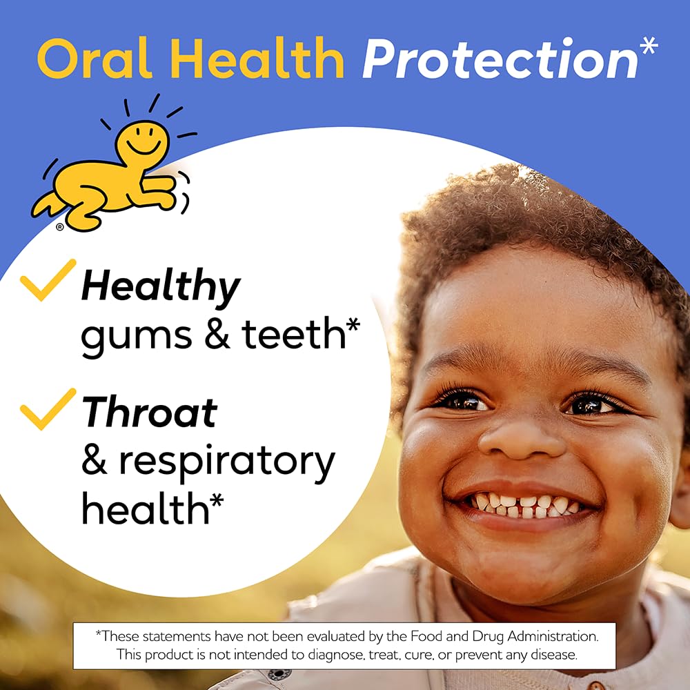 BioGaia Nurture & Grow Toddler Probiotic | Ages 1+ | Liquid Probiotic | Allergen-Free | Triple-Benefit Probiotic for Kids | Digestive Health, Immune Support & Oral Health Protection | 25-Day Supply