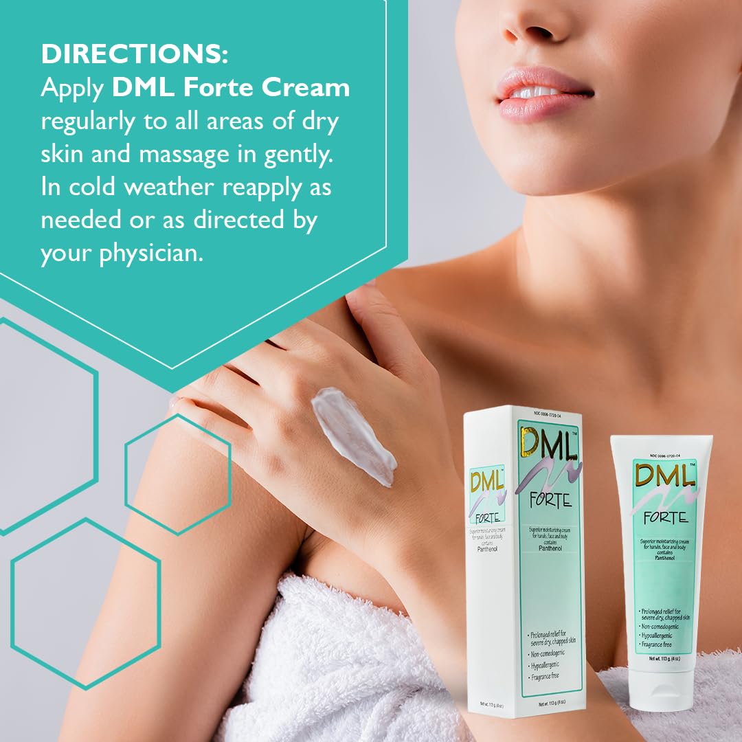 DML Forte with Panthenol Moisturizing Lotion 4 Ounces
