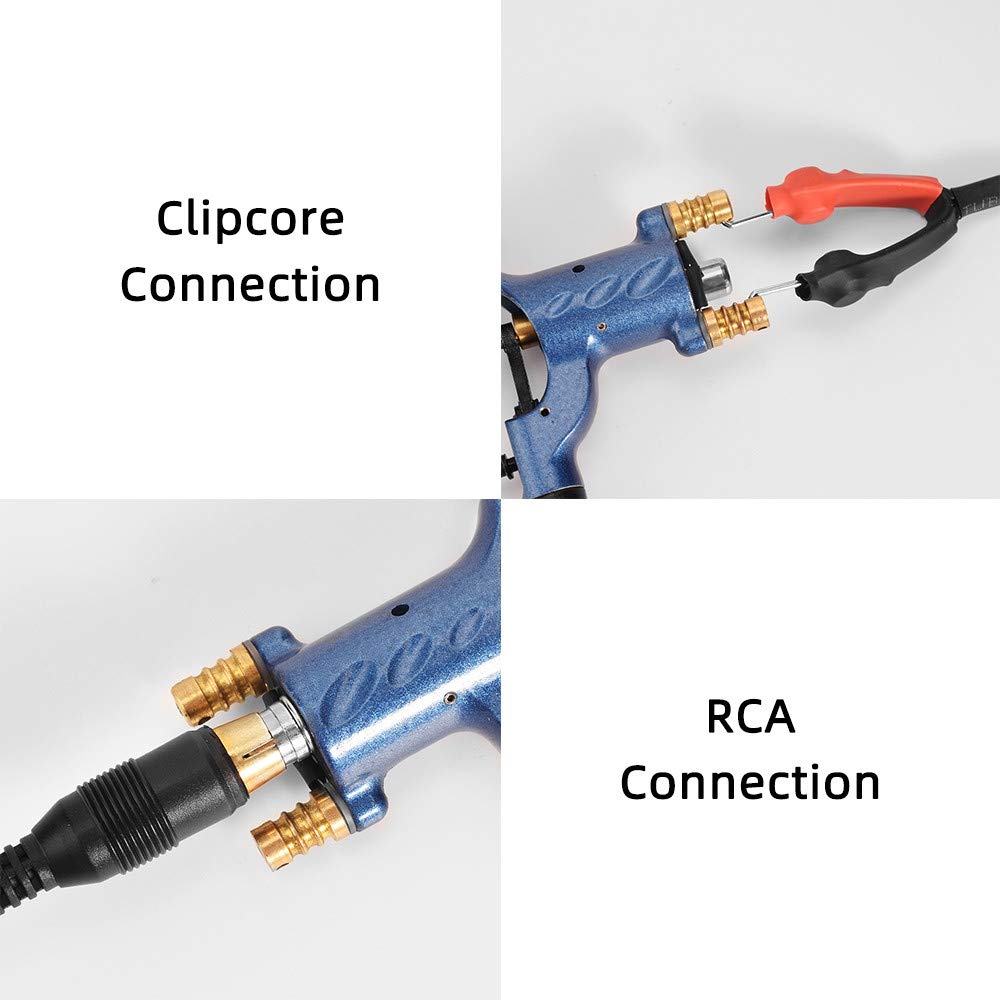 Rotary Tattoo Machine Gun, ATOMUS Tattoo Liner Shader Motor Body Art Dragonfly Machine Motor Gun for Tattoo Artist (Red)