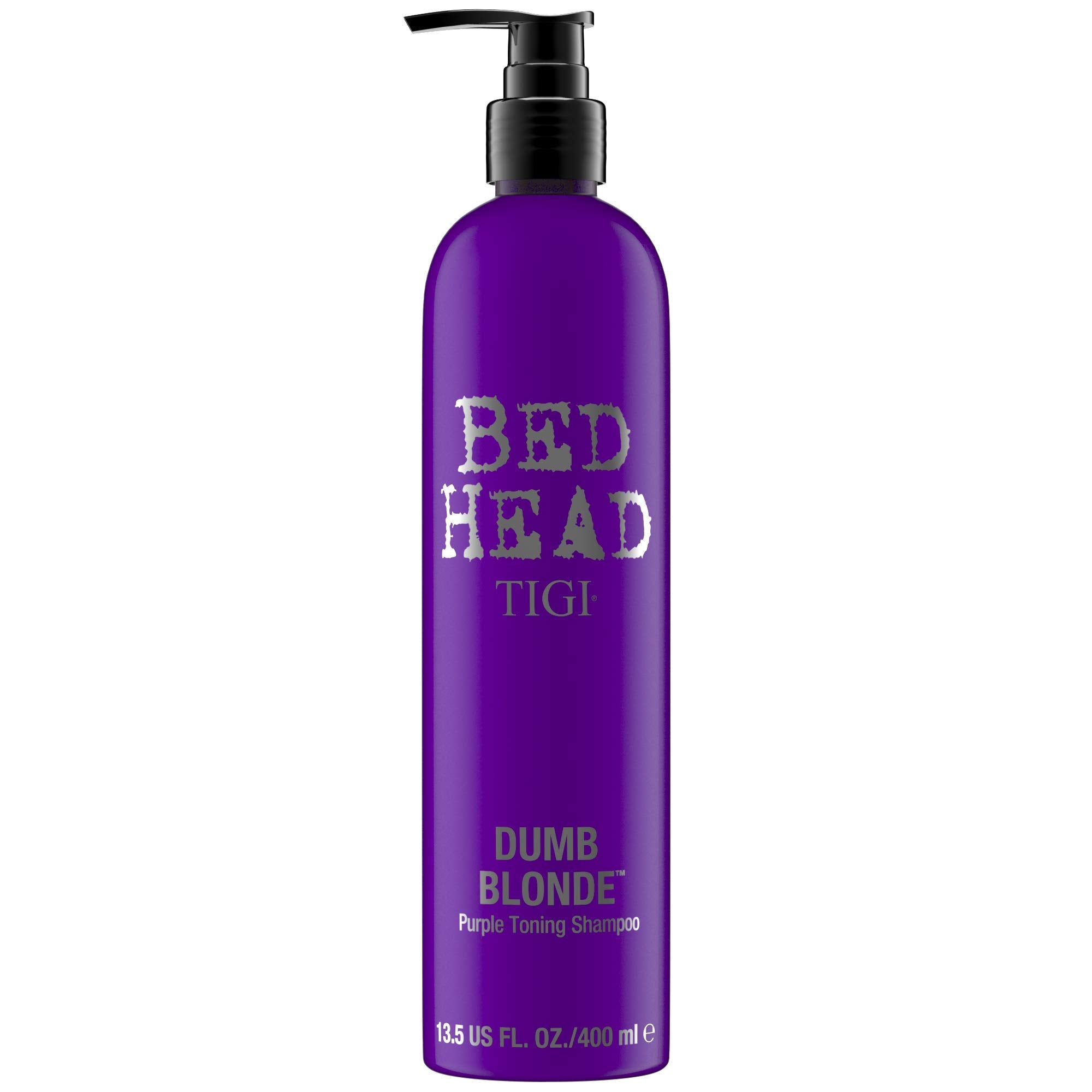 TIGI Bed Head Dumb Blonde Purple Toning Shampoo, 13.5 Ounce