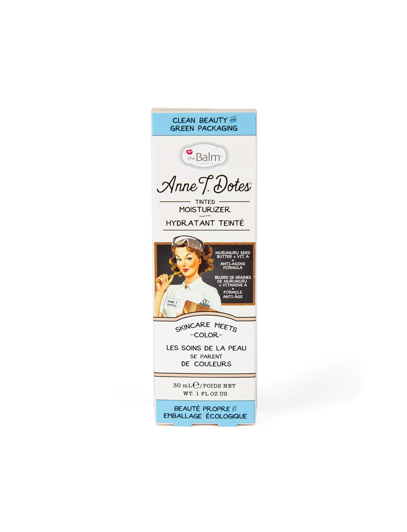 theBalm Anne T. Dotes Tinted Moisturizer, 18 (For Light Skin), 1 fl. oz.