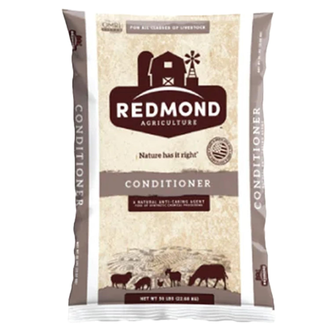 Redmond Natural Livestock Mineral Conditioner, 50 lbs