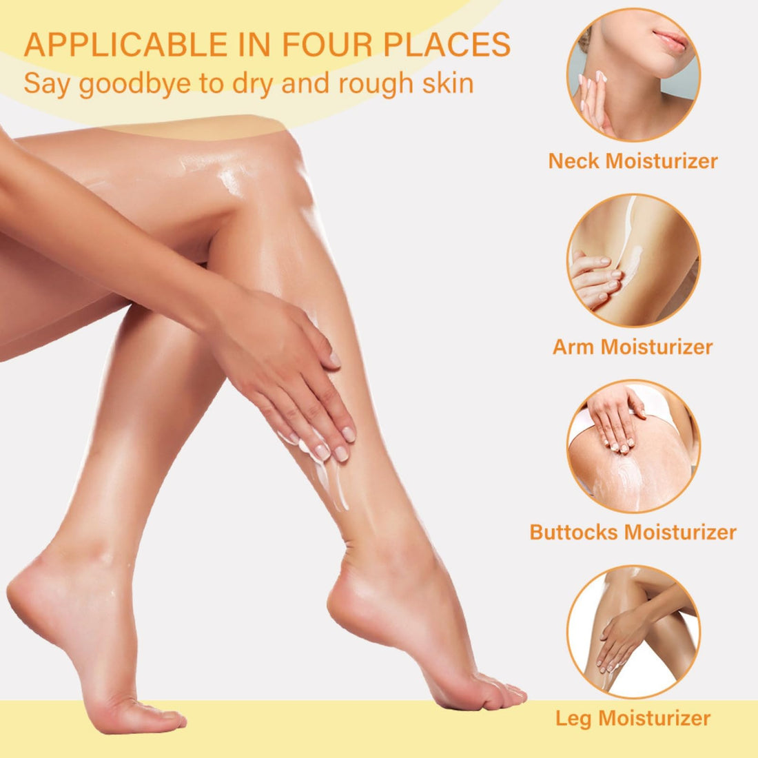 Strawberry Legs Treatment For Women - Bri-gh-tening Body Cream - Kera-tosis Pil-aris Treatment Lotion for Dry Skin - Strawberry Skin Treatment Body Moisturizer - Rough and Bumpy Skin Lotion