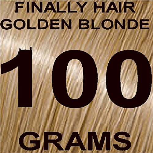 Golden Blonde: Finally Hair Building Fiber Refill 100 Grams Golden Blond Hair Loss Concealer By Finally Hair (Golden Blonde)