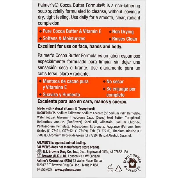 Palmer's Cocoa Butter Formula Cream Bar Soap - 3.5 oz - 2 pk